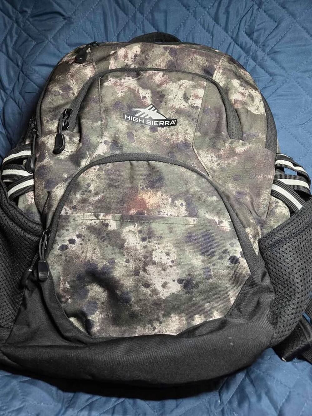 High Sierra Camo Backpack